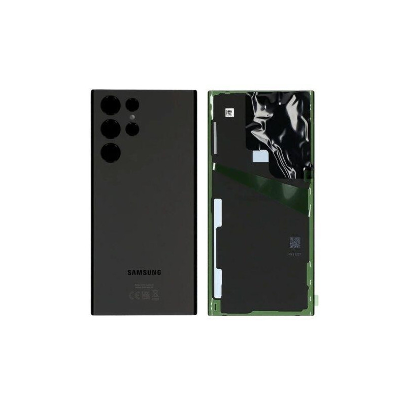 Back cover for Samsung S908 S22 Ultra Phantom Black original (service pack)