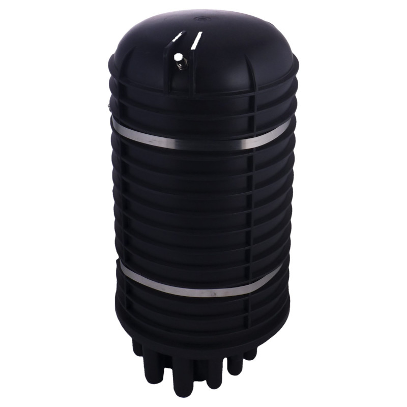 Optical cable sleeve (mufta) for 12 fibers / 288 Sleeves oval and 6 round ports, without grounding