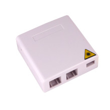 Wall socket for 2 fibers, 1...