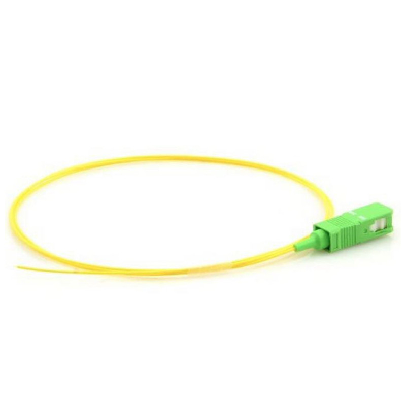 SC / APC Single Mode, 0.9mm LSZH Yellow, 1m ::P-SC / APC-1.1-1A1