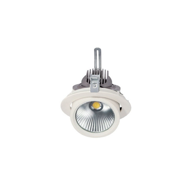LED Accent Light Panel. 20W 3000K IP20 COB Gimbal 187x160mm