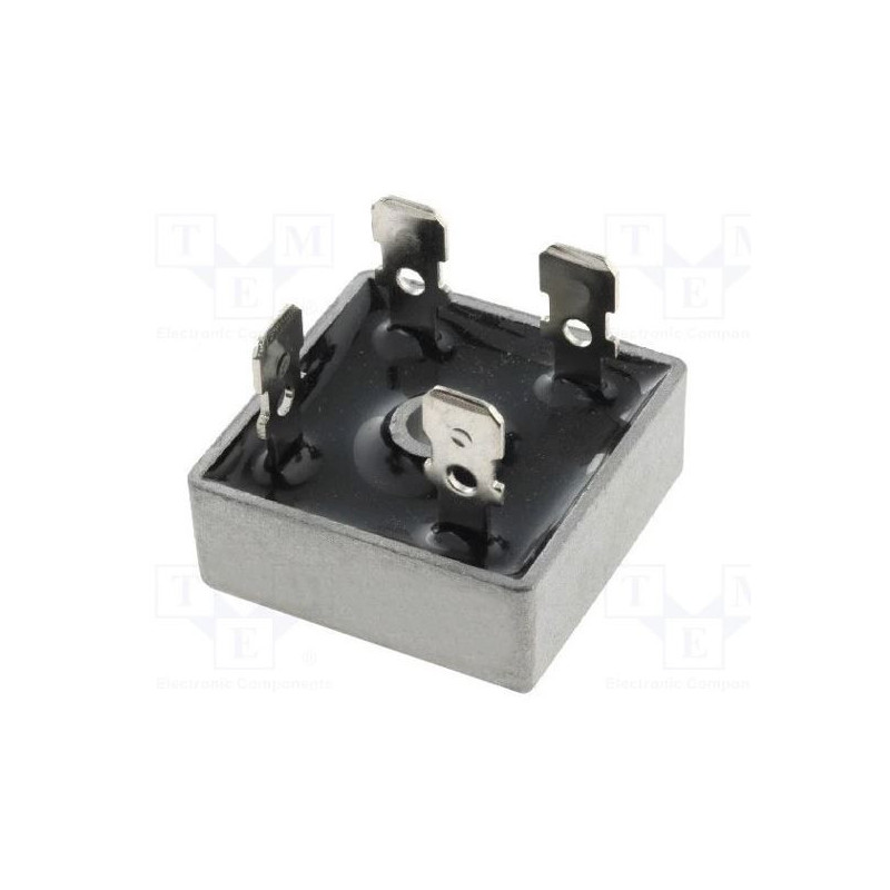 Tiltinis lygintuvas: vienfazis, Urmax: 1000V, Ja: 15A, Ifsm: 300A, THT