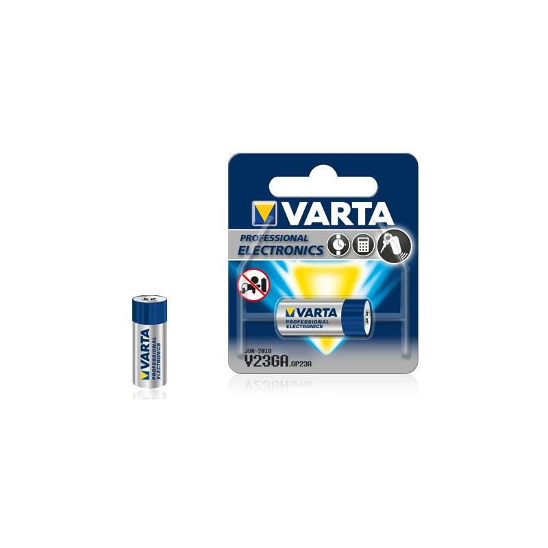 BAT23.V1 23A baterijos Varta Alkaline MN21 / 4223, pakuotėje po 1 vnt.