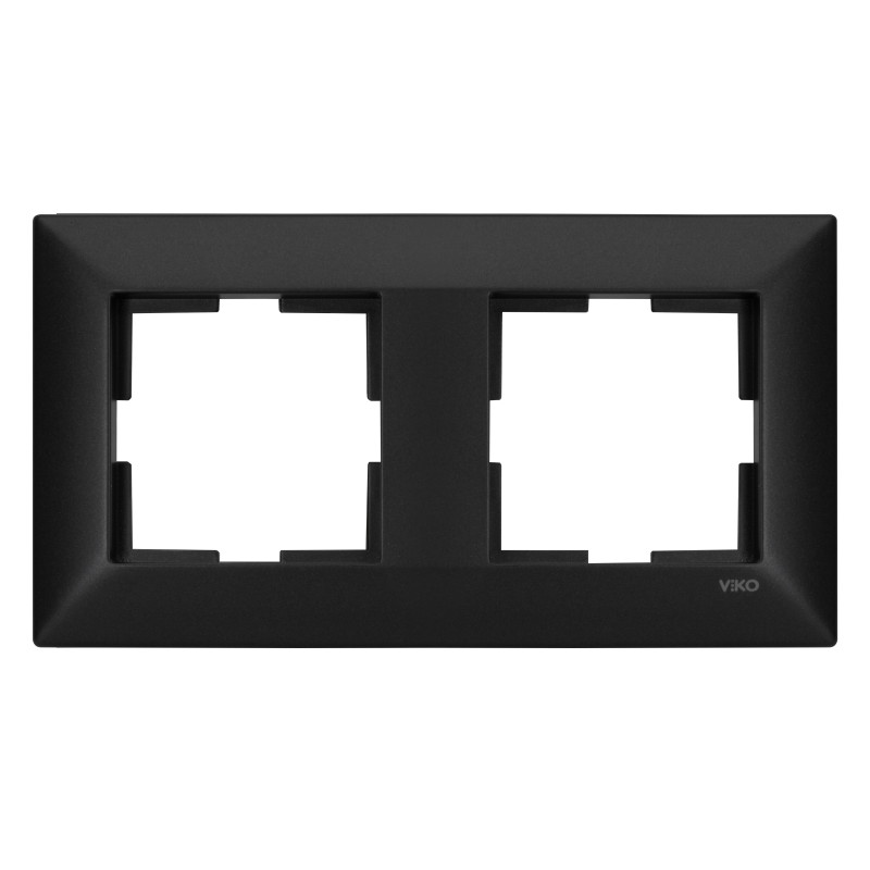 Frame 2-seater black Meridian NOVELLA Viko by Panasonic