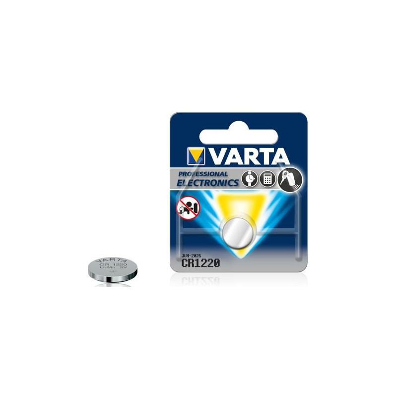 CR1220 batteries Varta lithium 6131 in a package of 1 pc.