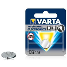 CR1620 batteries Varta lithium 6620 in a package of 1 pc.