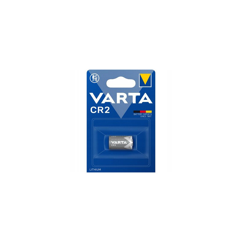 CR2 batteries Varta lithium 6206 in a package of 1 pc.