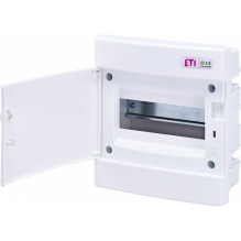 ECM12PO plastikinė sekcija 36 mod. z / a, baltos durys IP40, 28 PE / 4x6 N
