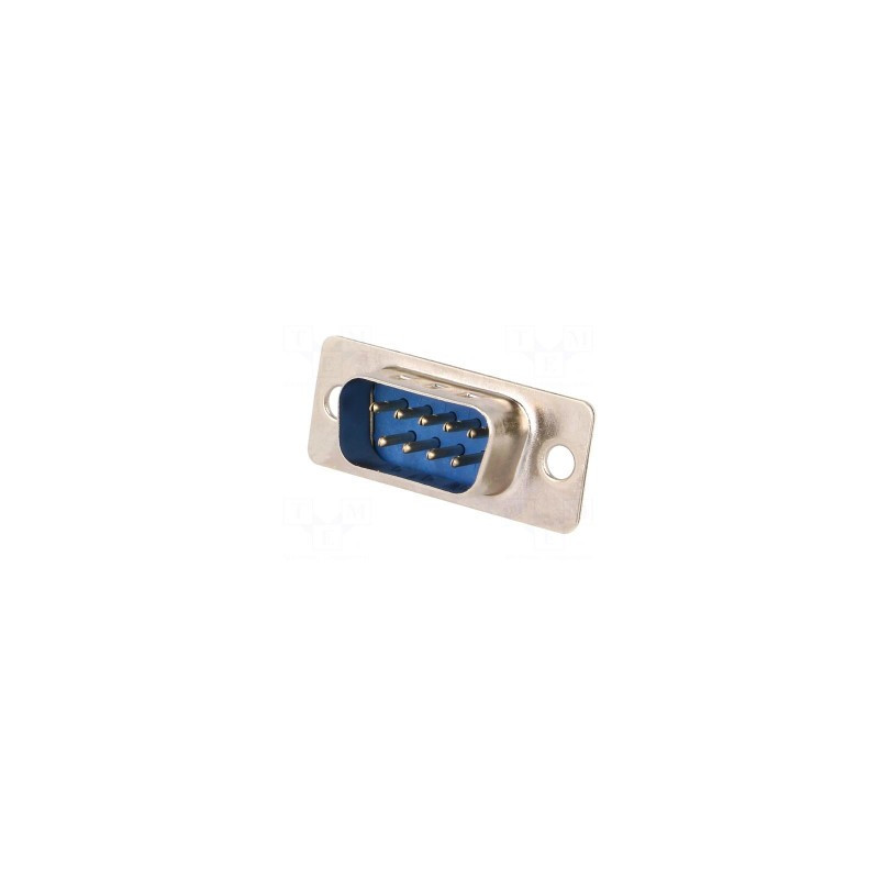 D-Sub PIN: 9 plug male for cable soldering 5A