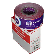 Barrier warning tape with...
