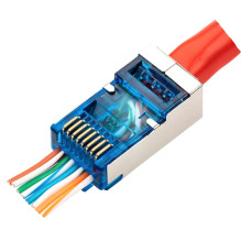 Connector shielded EZ RJ45...