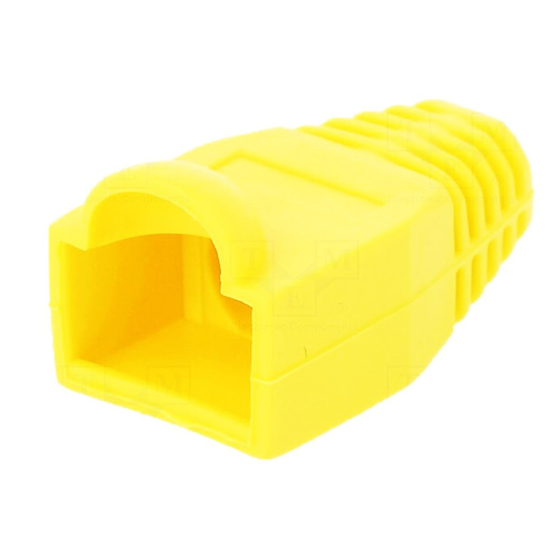 RJ45 jungties įvorė, geltona