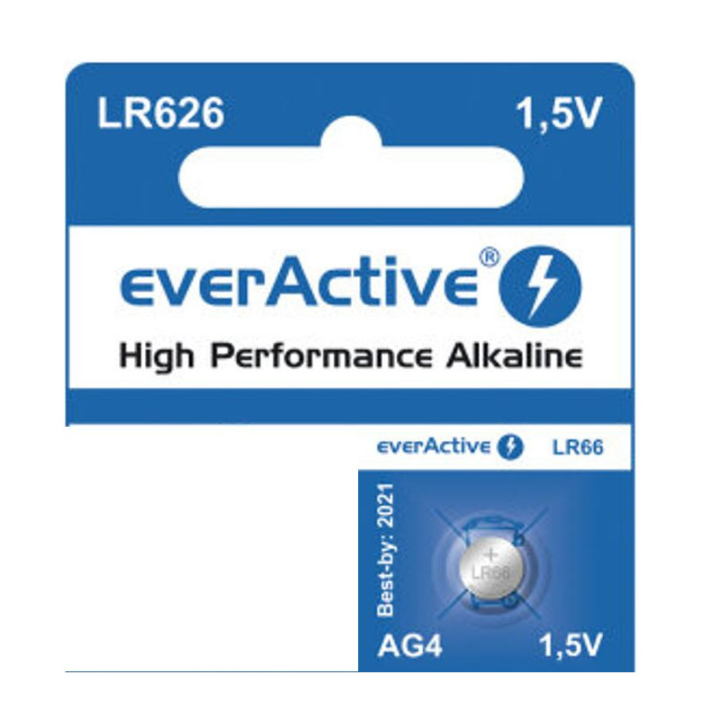 G4 batteries everActive Alkaline LR66 / 377A pack of 1 pc.