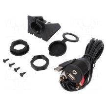 USB / AUX adapter, USB A...