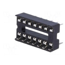 Socket: DIP, PIN: 14, 7.62...