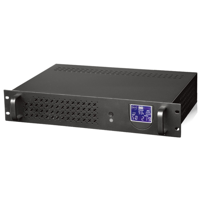 1500VA / 900W Rack Line-Interactive Uninterruptible Power Supply (UPS), battery 2x8Ah