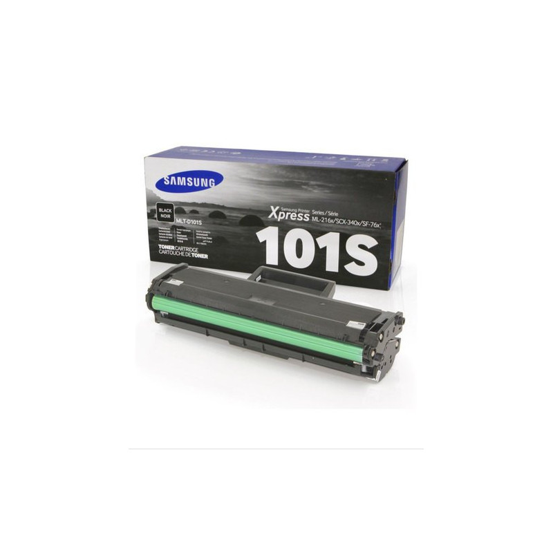MLT-D101S originali „Samsung“ tonerio kasetė, juoda, skirta ML-216x, SCX-340x, SF-76x serijos spausdintuvams