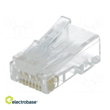 Plug, RJ45, PIN:8, CAT:6,...
