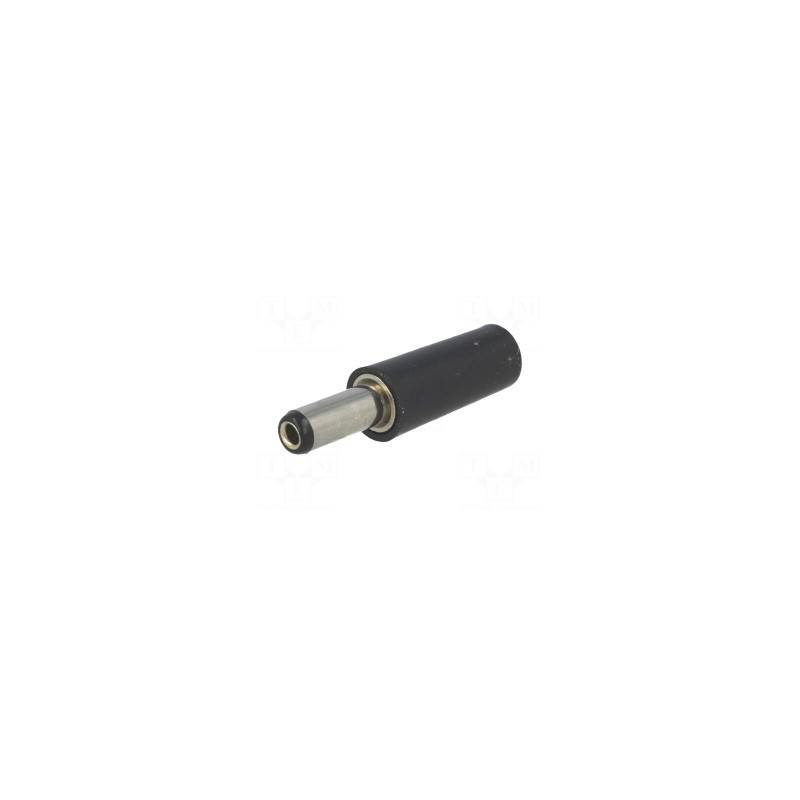 Kištukas, nuolatinės srovės maitinimo šaltinis, kištukas, 5,5 / 2,5 mm, 5,5 mm, 2,5 mm, kabeliui, 14 mm