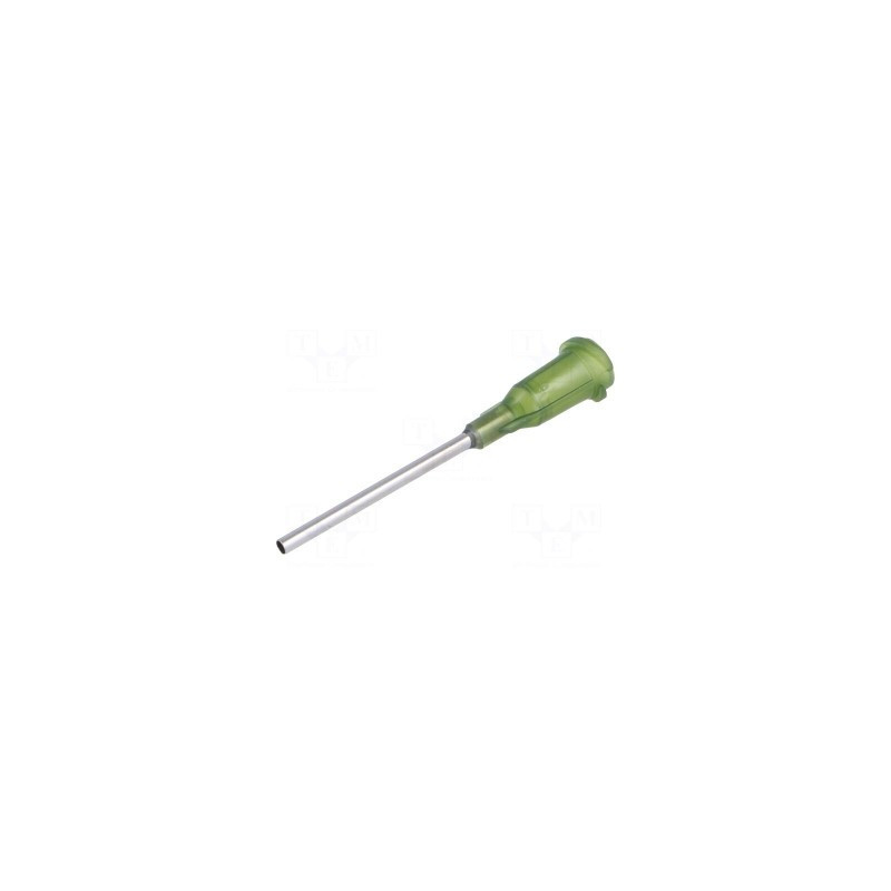 Needle: steel, 1", Size: 14, straight, 1.6 mm, Fastening: Luer Lock