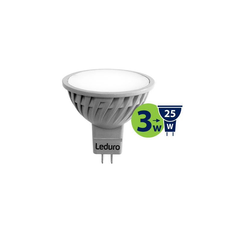MR16 LED BULB PL-MR16-21179 3W 90° GU5.3 250lm 3000K AC / DC12V