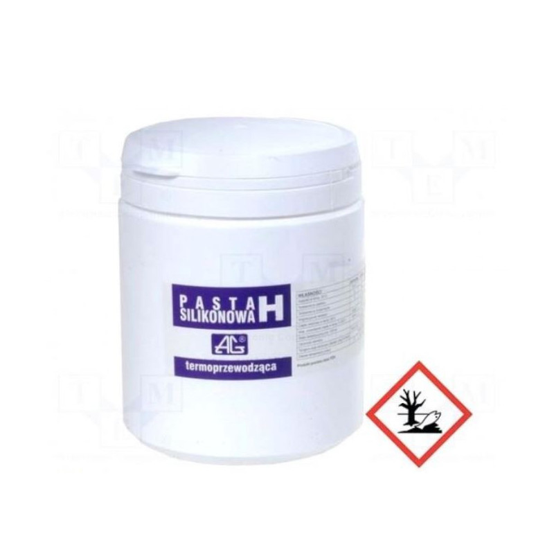 Heat transfer paste white, silicon-based, 1 kg
