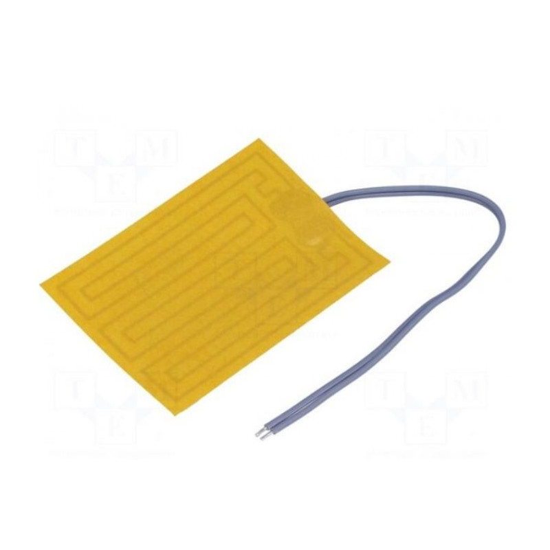 Heating foil, 12W, 12VDC, 110x77x0.115 mm