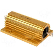 Rezistorius: vielinis, su radiatoriumi, sraigtinis, 1k9, 100W, ±5%