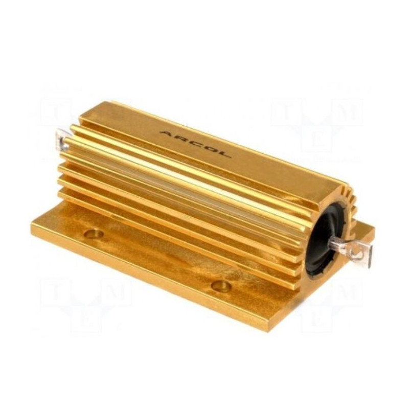 Rezistorius: vielinis, su radiatoriumi, sraigtinis, 1k9, 100W, ±5%