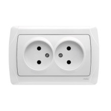 Carmen double electrical socket