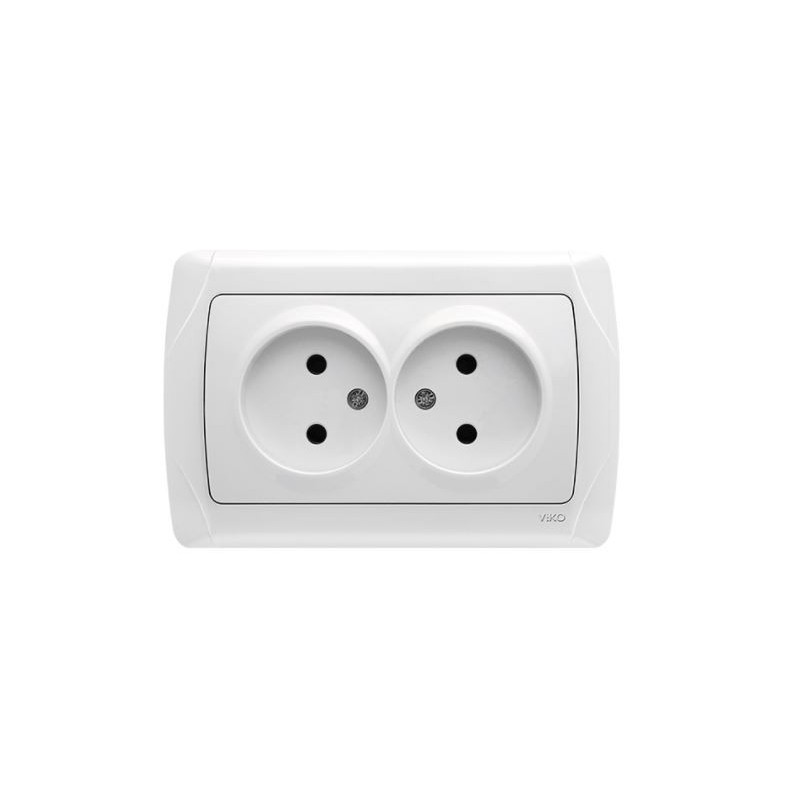 Carmen double electrical socket