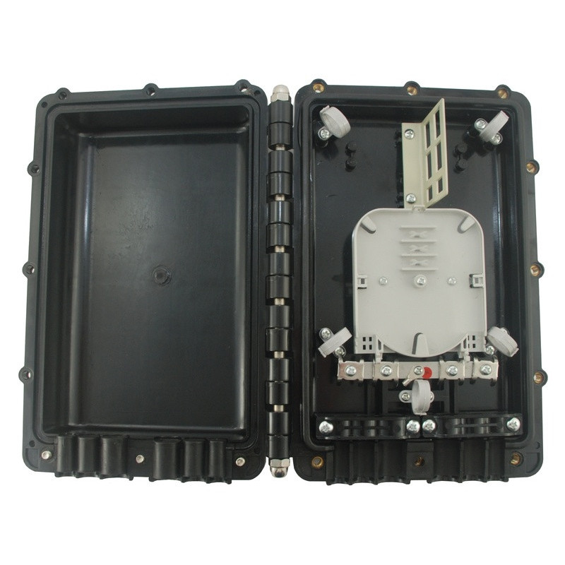 Small size Optical cable sleeve (coupling) for 48 optical fibers and SC / LC adapters