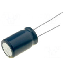 Kondensatorius: elektrolitinis, mažos varžos, THT, 680uF, 35VDC, ±20%