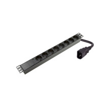 1U socket block 8 sockets,...