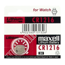 CR1216 batteries 3V Maxell...