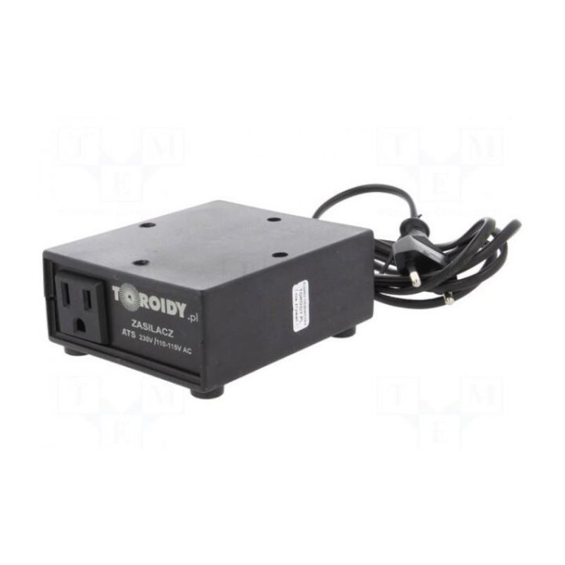 Autotransformatorius, 230 V kintamoji srovė, galia: 100 VA, naudojimas: 1: 110 ÷ 115 V