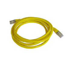Patch cord, Patch Cable, Patch cable, 1m, CAT6, FTP, STP, 100cm, ElectroBase ®, Yellow