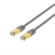 Komunalinis laidas, Komunalinis kabelis, Komunalinis kabelis, 0,5 m, CAT7, S/FTP, 600 MHz, LSZH, sertifikuotas DELTA