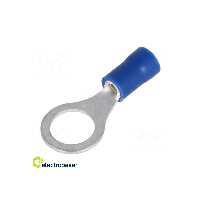 Bell terminal, M8, Ø: 8.4 mm, 1.5Ć·2.5mm2, crimped, for cable, ie