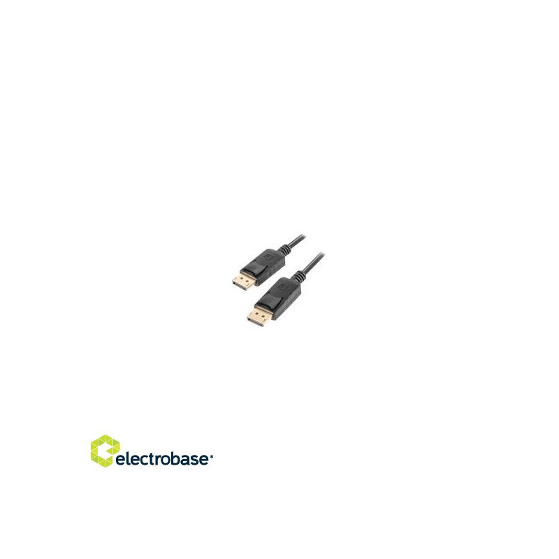 LANBERG DisplayPort M / M cable 0.5m 4K bl