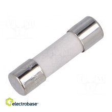 Fuse: fuse, time delay, 2A, 250VAC, ceramic, cylindrical, 5x20 mm