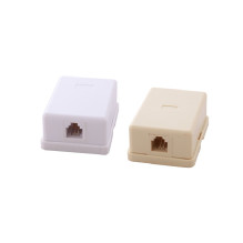 Surface-mounted telephone socket 1xRJ11