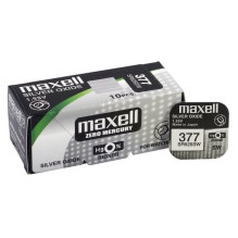 377 baterijos 1,55 V „Maxell“ sidabro oksido SR626SW, pakuotėje po 1 vnt.