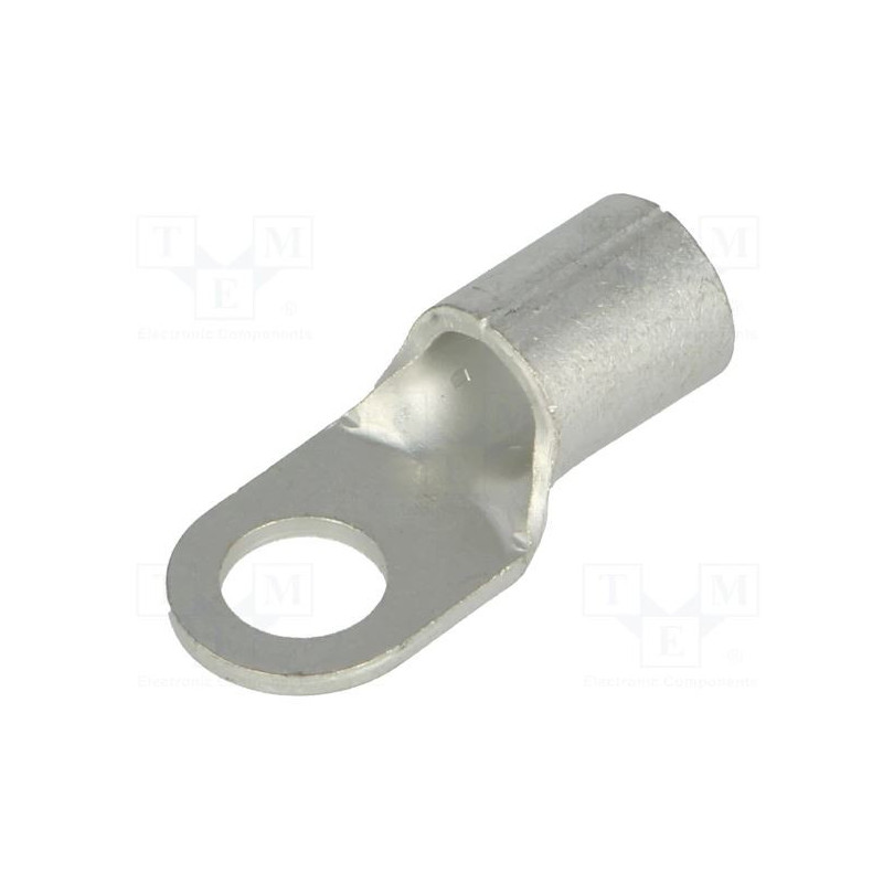 Bell terminal, M6, 10÷16mm2, crimped, for cable, not insulated
