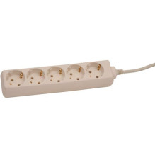 Prailgintuvas 5.0m 5 lizdai 3G1.0 baltas 115005