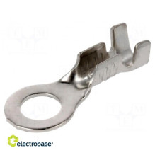 Bell terminal, M5, 1÷2.5mm2, crimped, for cable, not insulated