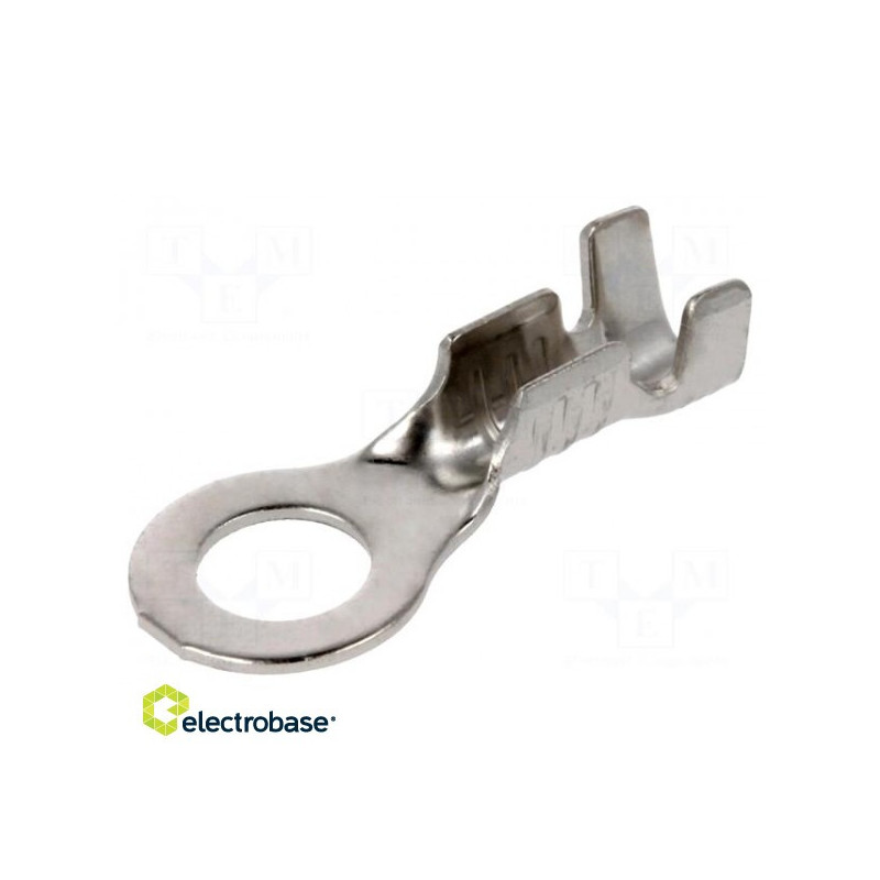 Bell terminal, M5, 1÷2.5mm2, crimped, for cable, not insulated