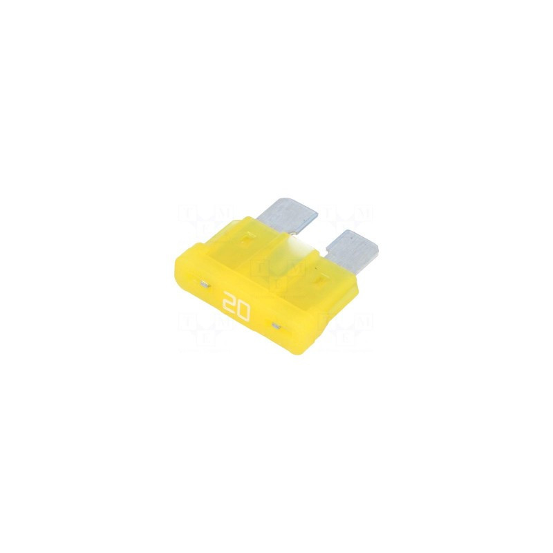 Fuse: fuse, 20A, 32V, automotive, 19 mm, ATO