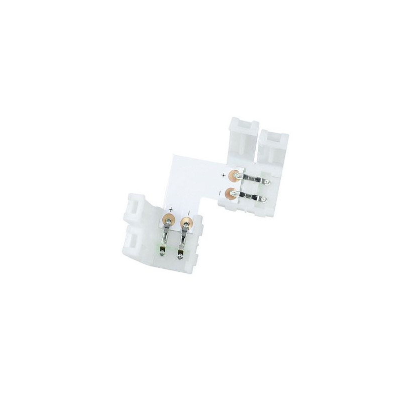 LED juostelė 8 mm L tipo jungtis, 2 laidai
