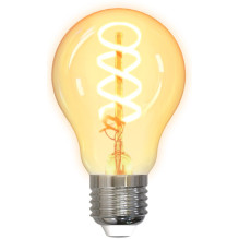 DELTACO LED Bulb Filament, E27, WIFI 2.4GHZ, 5.5W, 470LM, Dimmable, 1800K-6500K, 220-240V